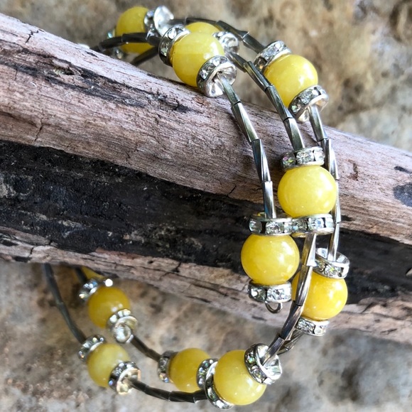 💕Handmade Jasper Beaded Bracelet💕 - Picture 1 of 4